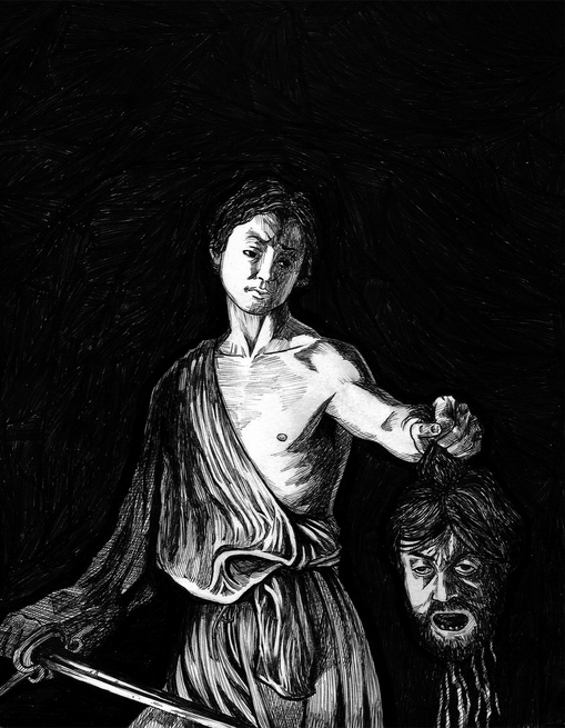 Davide con la testa di Golia - Caravaggio Davide con la testa di Golia - Caravaggio