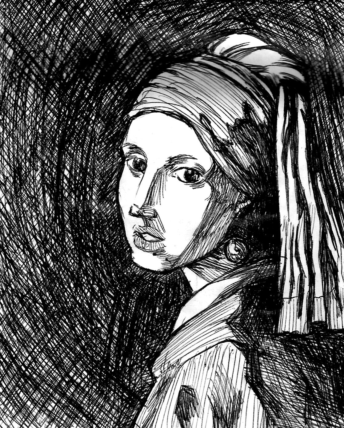 Het meisje met de parel - Johannes Vermeer