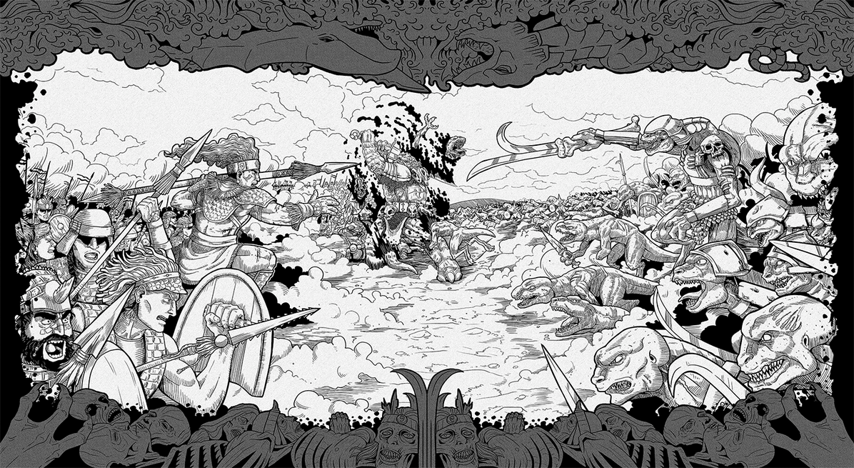 The battle of the Land of Tears