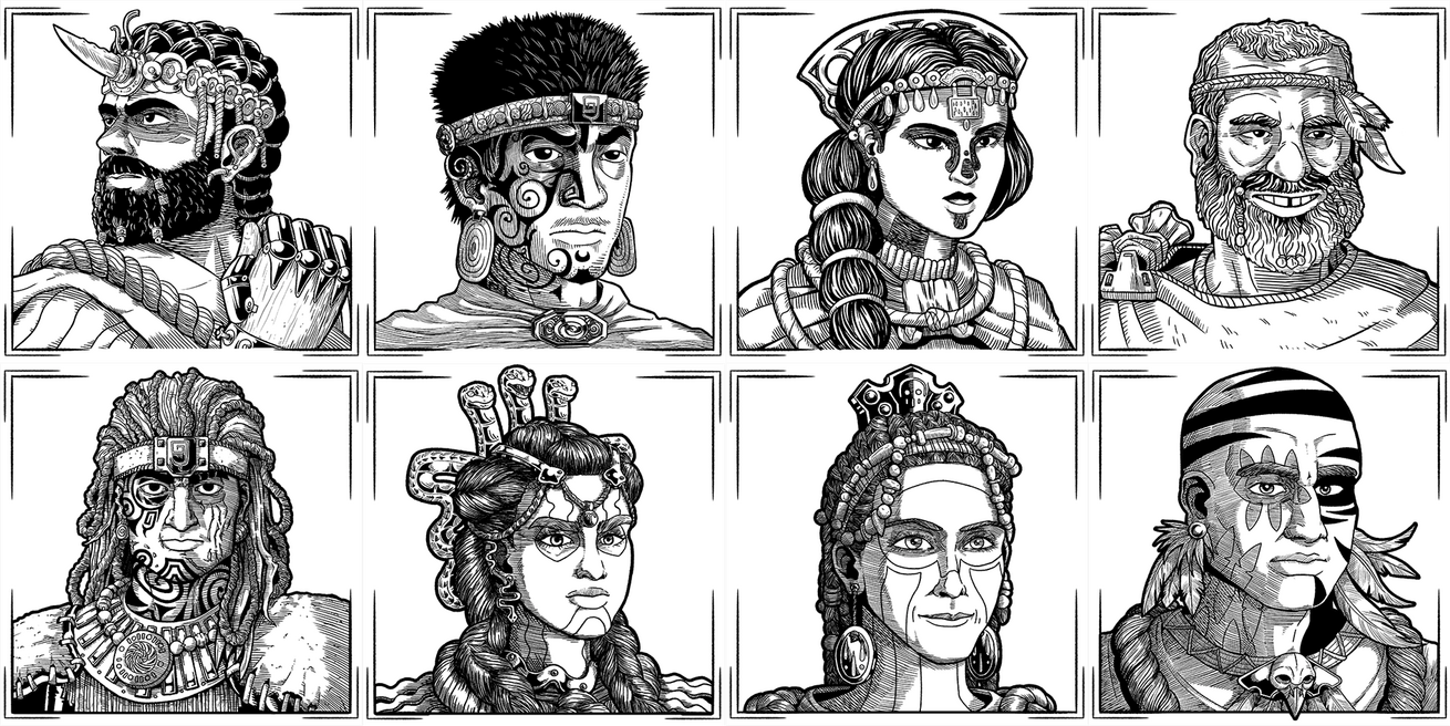 Portraits of Rulers